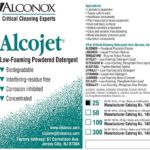 Alconox 1425 Alcojet Nonionic Low-Foaming Powdered Detergent, 25lbs Box