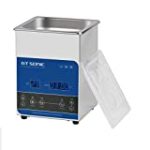 Ultrasonic Cleaner, 304 Stainless Steel Professional Ultrasonic Cleaners with Digital Timer & Heater for Jewelry Watch Glass Circuit Board Dentures Small Parts Dental Instrument (2L)