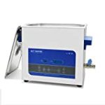 Ultrasonic Cleaner, 304 Stainless Steel Professional Ultrasonic Cleaners with Digital Timer & Heater for Jewelry Watch Glass Circuit Board Dentures Small Parts Dental Instrument (R3-1)
