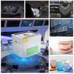 chillyday 6L Ultrasonic Cleaner with Digital Timer, Professional 40kHz Retainer Denture and Jewelry Cleaner, Home Ultrasonic Cavitation Machine for Glasses Watches Electronic Dental Tools More
