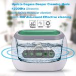 CCFCF Ultrasonic Cleaner, Ultrasonic Parts Cleaner Professional Stainless Steel Industrial Ultrasonic Cleaner Jewelry Cleaner with Heater Timer