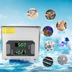 Ultrasonic Cavitation Machine, Multifunctional High-accuracy Stainless Steel Industrial Ultrasonic Cleaner, Waterproof for Circuit(US plug 100-127V)