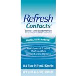 Refresh Contacts, Eye Drops, Contact Lens Comfort, 0.4 Fl Oz Sterile