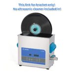 WEWU LP Vinyl Record Brackets for Ultrasonic Cleaning 1-5 Records Per Batch Raising Descending Auto-Drying(No Ultrasonic Cleaner)