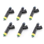 JZK Fuel Injectors 6pcs/Set CM4955 YR3E-A6A YR3Z-AA for Fo-rd Winstar Mustang 3.8L V6 YR3E-A6A 1F2E-B4A 9F593