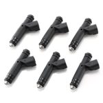 JZK Fuel Injectors 6PCS XF2E-9F593-C4B FJ332 4G1275 M529 CM4989 217-1714 for FORD F-150 MUSTANG RANGER WINDSTAR MAZDA