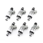 JZK Fuel Injectors 6pcs/Set MP10277 23250-62030 for Toyota 4Runner Tacoma 3.4L Lexus ES300 Camry 3.0L