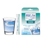 Fresh Guard Soak by Efferdent, For Guards, Retainers & Clear Braces, 24 Count