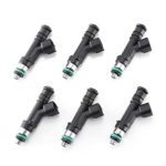 JZK Fuel Injectors 6pcs/Set 0280158020 0280158119 04861667AA for MITSUBISHI Dodge Jeep Ram 3.7L V6