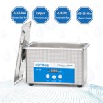 Ultrasonic Cleaner – NOVMOS 900ml Ultrasonic Jewelry Cleaner,Ultrasound Cavitation Machine Sonic Cleaner, with Digital Timer for Cleaning Denture,Jewelry, Parts,Dental Tool,Lab,Eyeglasses,etc.