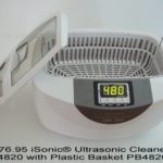 iSonic Ultrasonic Cleaner P4820 Professional Grade