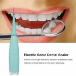 Houkiper Electric Ultrasonic Teeth Cleaner, Tartar Scraper Cleaning Tools Plaque Remover For Teeth,Safe For Both Adult Kids