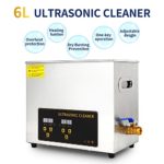Olenyer 6L Ultrasonic Jewelry Cleaner,Professional Ultrasonic Cleaner with Digital Timer Heater for Cleaning Glasses Watch?Eyeglasses,40khz Electric Ultrasound Cleaner Machine
