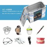 Ultrasonic Cleaner 20L Commercial Multifunctional Cleaning Machine with Heater Timer Professional Ultrasonic Jewelry Cleaner Ultrasonic Cleaning Machine for Eyeglasses Dentures Razors Necklace