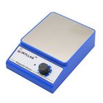 INTLLAB Magnetic Stirrer Stainless Steel Magnetic Mixer with stir bar (No Heating) Max Stirring Capacity: 3000ml
