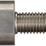 Branson 101-148-024 Replacement Flat Tip for 1/2″ Tapped Horns, 1/4-28 Thread
