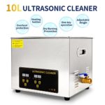 Olenyer 10L Ultrasonic Jewelry Cleaner?Professional Ultrasonic Cleaner,40khz Ultrasonic Carburetor Cleaner for Rings Eyeglasses Watches Coins Tools Razors Earrings Necklaces Dentures