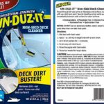 Legend Brands Un-Duz-It Non-Skid Deck Cleaner for Boats, Biodegradable Cleaner – Fast Action Cleaner, 32 Fl. Oz.