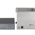 Sonicor Inc, 44 Gallon Industrial 2400 Watt Ultrasonic Cleaner (Tank I.D.: 24″x24″x18″) (220V)