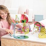 Schleich bayala 54-Piece Fairy Dollhouse & Stable with Unicorns Toy Set for Kids Ages 5-12