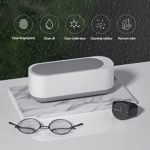 Ultrasonic Jewelry Cleaner,TGDPLUE Protable Professinal Ultrasonic Cleaner Machine for Jewelry,Eye Glasses,Watches,Razors,Dentures-White