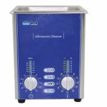 2L Sweep Ultrasonic Jewelry Cleaner with Timer Heater Degas for Circuit Board Rings Eyeglasses Jewelry Denture PCB Coin Professional Ultra Sound PCB Cleaner 2L with stainlees Steel Basket