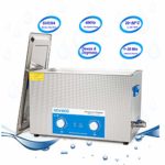 Ultrasonic Cleaner – NOVMOS 30L Ultrasonic Carburetor Cleaner,Ultrasonic Gun Cleaner,Sonic Cleaner with Mechanical Timer and Heater for Cleaning Guns Parts,Vinyl Record,PCB Board,Lab,Parts,Tool
