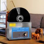Ultrasonic Cleaner LP Vinyl Record Liftable Use Ultrasonic Technology to Clean 1-6 Vinyl Records Deeply