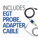 SCT Performance – 9817 – EGT Sensor Kit for Livewire TS+ and X4 Programmers – Sensor and Adapter Cables