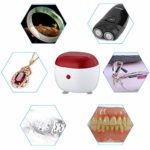 Mini Jewelry Cleaner, Small Ultrasonic Jewelry Cleaner Machine, Battery Powered, Efficient Cleaning, For Cleaning Jewelry, Dentures, Glasses, Watches