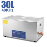 HFS (R) Commercial Grade Digital Ultrasonic Cleaner – Stainless Steel (30L-7.9GAL)