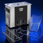 X-Tronic Model #6000-XTS 6.0 Liter”Platinum Edition” Commercial Ultrasonic Cleaner with Time & Temp LED Displays, Sweep & Degas Controls, S/S Cleaning Basket, Wire Rack Holder & Wire Beaker Holder
