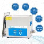 Ultrasonic Cleaner – NOVMOS 10L Ultrasonic Vinyl Record Cleaner,Professional Ultrasonic Cleaner,Sonic Cleaner with Digital Timer and Heater for Cleaning Carburetor,Lab,Gun,Parts,PCB Board,Tool