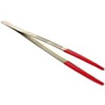 Coated Tweezers 12″ for Steamer & Ultrasonic Cleaning