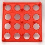 ER16 Collet Rack Holder Tray (RED – Set of 5) Made in USA