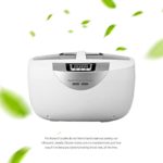 70W 2.5L Digital Ultrasonic Cleaner, Professional Commercial 40kHz Ultrasonic Jewelry Cleaner Machine for Jewelry Eyeglasses Watches,White