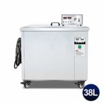 CGOLDENWALL 38L Professional Ultrasonic Cleaner Stainless Steel Cleaning Machine Digital Commercial Industrial Ultrasonic Cleaner for Cleaning Jewelry Glasses Watch Parts Circuit Board (28KHZ)