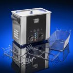 X-Tronic Model #3000-XTS 3.0 Liter”Platinum Edition” Commercial Ultrasonic Cleaner with Time & Temp LED Displays, Sweep & Degas Controls, S/S Cleaning Basket, Wire Rack Holder & Wire Beaker Holder