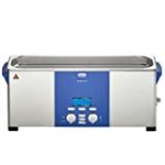 Elmasonic 103 3240 P60H Dual Frequency Ultrasonic Cleaner for Lab & Industrial Use with Digital Display, Four Modes, Heater, Drain & Timer, 1.5 gal Tank