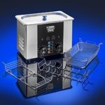 X-Tronic Model #2200-XTS 2.0 Liter”Platinum Edition” Commercial Ultrasonic Cleaner with Time/Temp LED Displays, Sweep & Degas Controls, S/S Cleaning Basket, Wire Rack Holder & Wire Beaker Holder
