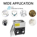Ultrasonic Cleaner 2L with Heater Sonic Cleaning Machine for Lab Jewelry Parts Bike Coin Dental and More