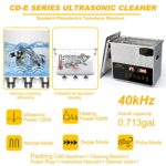 EIWEI 3L Ultrasonic Cleaner Dual-Frequency Professional Digital Stainless Steel Cleaning Machine with Heater Timer for Carburetor, Parts, Circuit Board, Glasses, Denture?Jewelry