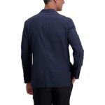 Haggar Men’s Smart Wash Performance Blazer & Jackets, Heather Navy, 48-50-R