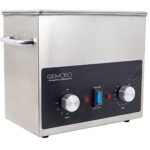 GemOro 3QTH Next Gen Stainless Steel Ultrasonic Jewelry Cleaner With Basket