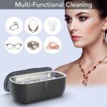 Umimile Ultrasonic Jewelry Cleaner, Portable Ultrasonic Cleaner for Cleaning Jewelry, Eyeglass, Ring, Watches, 45KHz with Timer