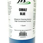 JTS Jewelry Ultrasonic Cleaning Solution Cobalt Blue 1 Quart Clean Jewelry Compounds Made in USA