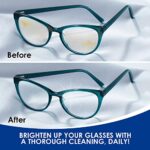 Ultrasonic Eyeglass Cleaner: Ultrasonic Cleaner Solution Concentrate Engineered Specifically as an Ultrasonic Glasses Cleaner for use in Sonic and Ultrasonic Machines. (2)