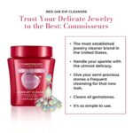 CONNOISSEURS Premium Edition Delicate Jewelry Cleaner Solution, Value Size, 9.6 Ounce