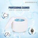 Professional Jewelry Cleaner with for Rings Watches Coins Tools Earrings Necklaces Portable Jewelry Cleaner Machine