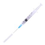 Brandzig 3ml Syringe with Needle – 23G, 1″ Needle (100-Pack)…